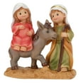 thumbnail image 4 of Jesus Religious Figurine Flight to Egypt Scene Sculpture Resin Material Collectible Gift for Christian Festival Decor, 4 of 9