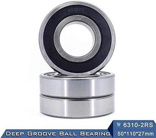 6310RS Bearing ABEC-3 Chrome Steel Precision Bearing 6310RZ Deep Groove 6310-2RS Ball Bearings 180310 RZ RS 6310 2RS  50 * 110 * 27 mm