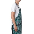 thumbnail image 3 of Picia Vintage Floral Waterproof Apron for Unisex Adult - Adjustable Bib Apron with Pockets, Ideal for Cooking, Gardening, Painting, and Household Chores, 3 of 9
