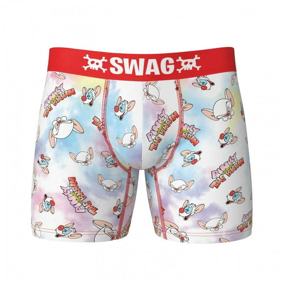 Pinky and the Brain Boxeur-Briefs Teinture sur Nœuds Swag-Petit (28-30)