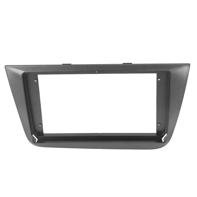 Stereo Fascia, Seamless Fit Wearproof ABS Plastic DVD Player Dash Panel Temperature Resistance Scratch Protection For Automotive