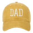 thumbnail image 2 of Dad Hats For Men,New Dad Gifts For Husband,Fathers Day Birthday Gifts,Washed-Cotton Plain Baseball Cap,Vintage Adjustable Unstructured Hats,Embroidered Soft Crown Hat,Dad Gang Hat Summer Sun Hat, 2 of 3