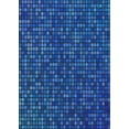 thumbnail image 1 of Ahgly Company Indoor Rectangle Patterned Dodger Blue Novelty Area Rugs, 6' x 9', 1 of 6