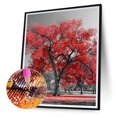 thumbnail image 1 of Cuadros Decorativos Red Maple 5D DIY Diamond Painting Kits Full Round Drill Wall Art Decor (sz2845) Ehuebsd embutido en tela, 1 of 8