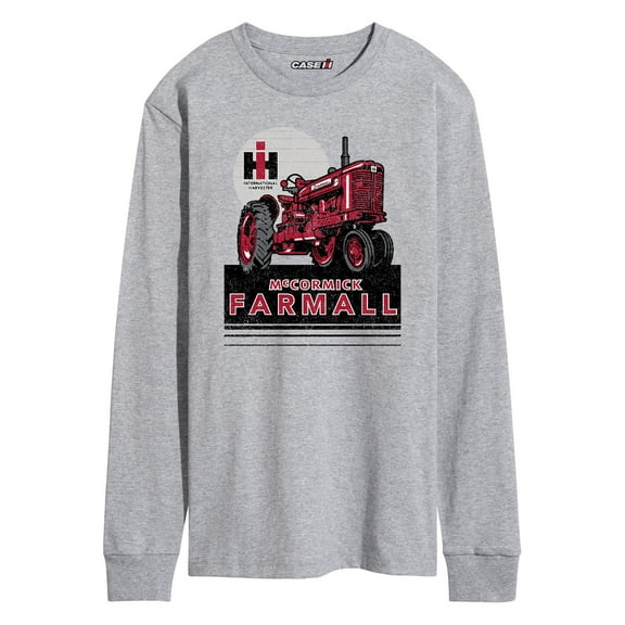 McCormick Farmall Vintage Sign - Men's Long Sleeve T-Shirt