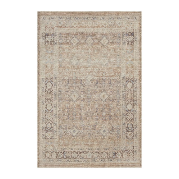 Better Homes & Gardens Brown Diamond Persian Indoor 24" x 36" Accent Rug