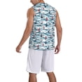 thumbnail image 2 of Sikiie Boat In Ocean Basketball Jersey Reversible Men's Mesh Athletic Sports Shirts Training Practice S-4XL3X-Large, 2 of 6