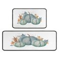 thumbnail image 2 of 2 Pieces Of Kitchen Rugs and Mats Non Skid Washable Happy Halloween (43) Kitchen Mat,Floor Cushion Waterproof Rug,Rubber Backed Area Rugs for Laundry 47*17+30*17, 2 of 7
