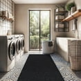 thumbnail image 2 of Beverly Rug Non-Slip Machine Washable 2 x 5 Dark Gray Indoor Area Rugs, 2 of 9