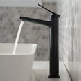 thumbnail image 4 of Indy™ Single Handle Vessel Bathroom Faucet in Matte Black (2-Pack), 4 of 14