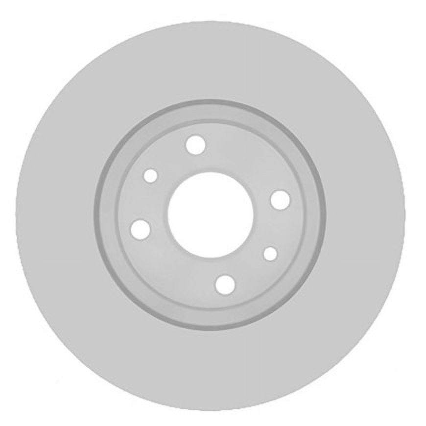 ACDelco 18A2850AC Coated Disc Brake Rotor Fits select: 2012-2016 FIAT 500 POP, 2017 FIAT 500