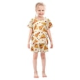 thumbnail image 3 of Pizza Pattern Summer Pajama Set Soft Cotton Short Sleeve Sleepwear 2PCS Pajama Sets Breathable Lounge Set Size 8Y, 3 of 7