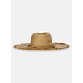 thumbnail image 2 of Time and Tru Women's Frayed Brim Hat with Shells, 2 of 3