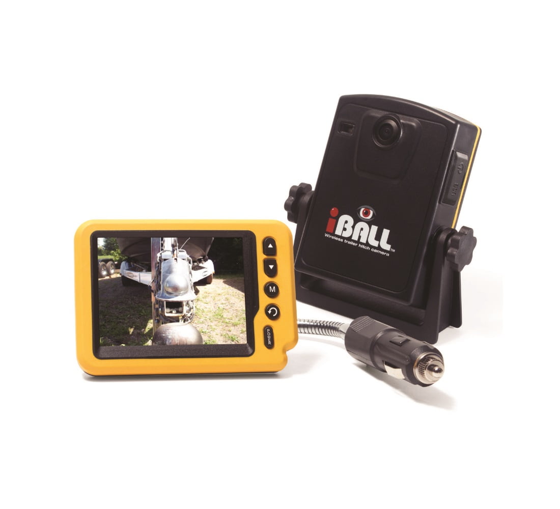 iBall Digital Pro Wireless Trailer Hitch Rear View Camera LCD