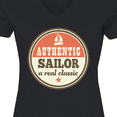 thumbnail image 4 of Inktastic Sailing Gift for Sailor Sailboat Women's V-Neck T-Shirt, 4 of 5
