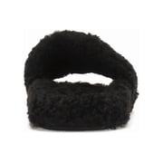 Balenciaga Mens Furry Slide Black Sandals, from StockX