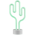 thumbnail image 3 of Northlight LED Cactus Neon Table Light - 11.5" - Green, 3 of 7