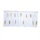 thumbnail image 1 of Cortinas bordadas con diseño de trigo azul y gris para decoración de gabinetes de cocina, 1 of 8