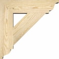 thumbnail image 4 of Ekena Millwork 3 1/2"W x 20"D x 32"H Balboa Traditional Smooth Bracket, Douglas Fir, 4 of 4