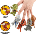 thumbnail image 4 of Mini Dinosaur Toys Finger Biting Action Dinosaur Figures Toy Sets Finger for Boys Kids Birthday Gift Cake Toppers, 4 of 6