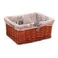 thumbnail image 3 of Cesta tejida de mimbre para almacenamiento, organización de exhibición, cestas de almacenamiento tejidas a mano, cesta para aperitivos y verduras Marrón M, 3 of 8