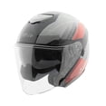 thumbnail image 1 of Casco Abierto Joe Rocket RKT 70 Velocity Negro / Gris / Rojo rojo 2XL, 1 of 9