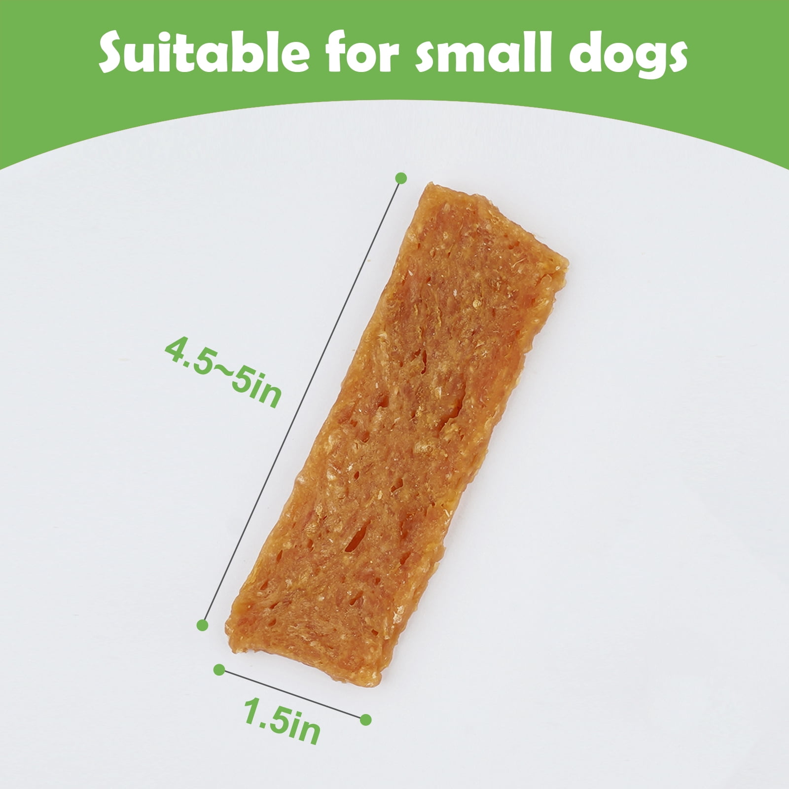 MON2SUN Chicken & Pumpkin Jerky Slice Small Dog Treats, 21.2 oz
