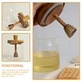 thumbnail image 3 of BESTYASH honey jar with dipper and lid Glass Jar for Prevent Leaks 1Pack, 3 of 8