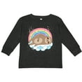 thumbnail image 3 of Inktastic Sloth Lover Cute Animal Girls Long Sleeve Toddler T-Shirt, 3 of 5