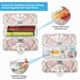 thumbnail image 5 of Wobogo Gentleman White Rabbit Clear Pencil Case Plastic Pencilboxes Stackable Design Study Materials for Classroom Office, 5 of 7