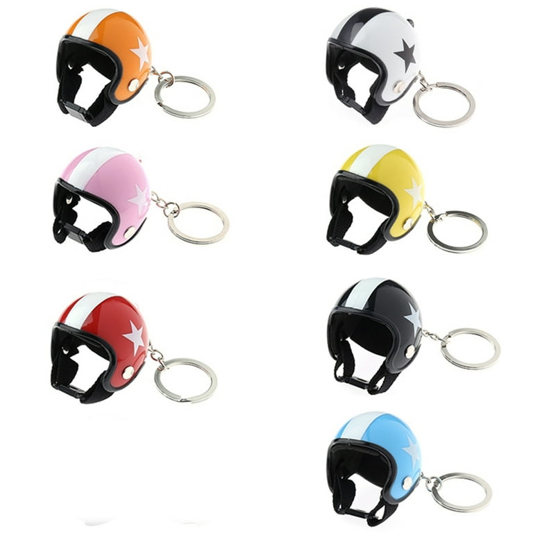 Fashionable Motorcycle Helmet Keychain