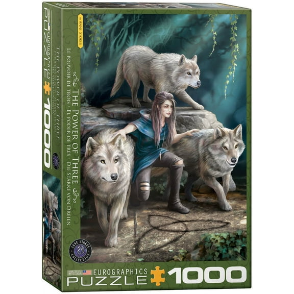 Wolves by Anne Stokes 1000 Pc