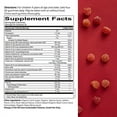 thumbnail image 2 of SmartyPants Kids Formula Daily Gummy Multivitamin: Vitamin C, D3, and Zinc for Immunity, Gluten Free, Omega 3 Fish Oil, Vitamin B6, B12, Cherry Berry, 120 Count (30 Day Supply), 2 of 3