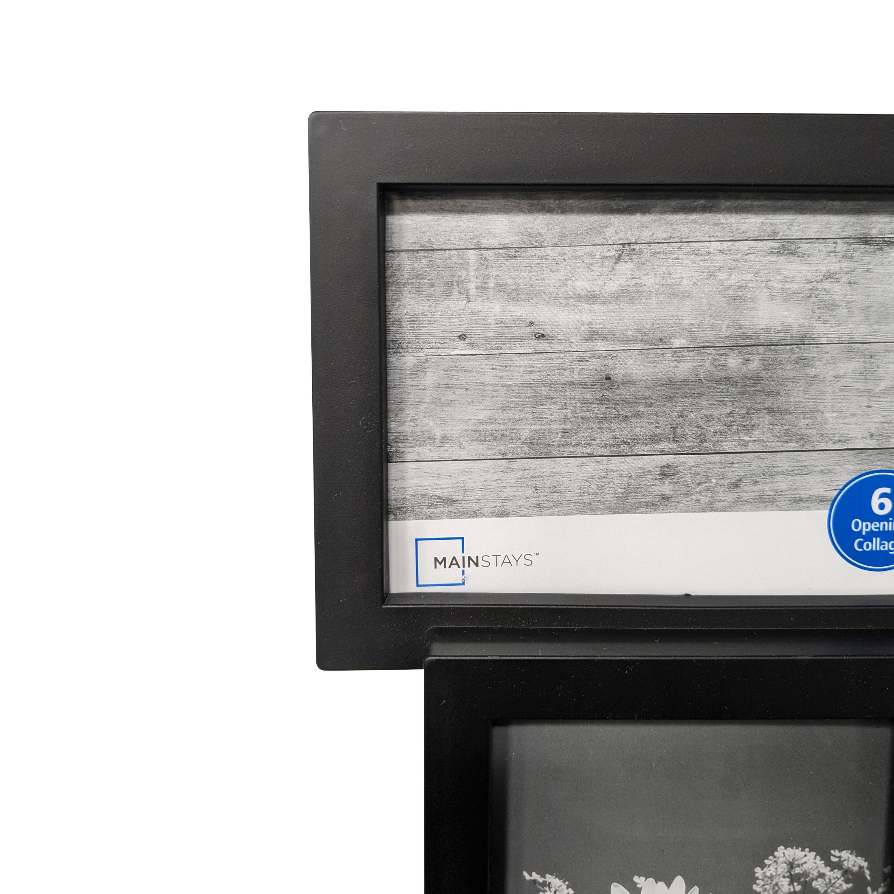 Mainstays – 4x6 Picture Frame – Black Gallery 6 Photo Linear Program Wall Photo Frame