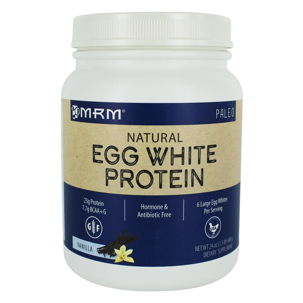 MRM Nutrition Egg White Protein Powder Vanilla 24 oz. Walmart Canada