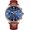 Leather Band Brown, variant on Pilot Military Watches Men's Complications Automatic Watch Luminous Calendar Moon Phase 24-Hours Black