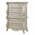thumbnail image 4 of ACME Bently Wooden Frame Transitional 5 Drawers Chest in Champagne Gold, 4 of 10
