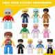 thumbnail image 2 of Figuras de juguete magnéticas Mruikeny 12 piezas STEM Kids Play, 2 of 7