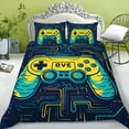 thumbnail image 3 of PlayStation Design Bedding Suit Comforter Cover Bright Color Pillowcase Delicate Bedset Quilt Cover Set, 3 of 6