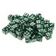 thumbnail image 2 of 50 Uds Dados Acrílicos de Seis Lados D6 Juego Verde Zulema, 2 of 8