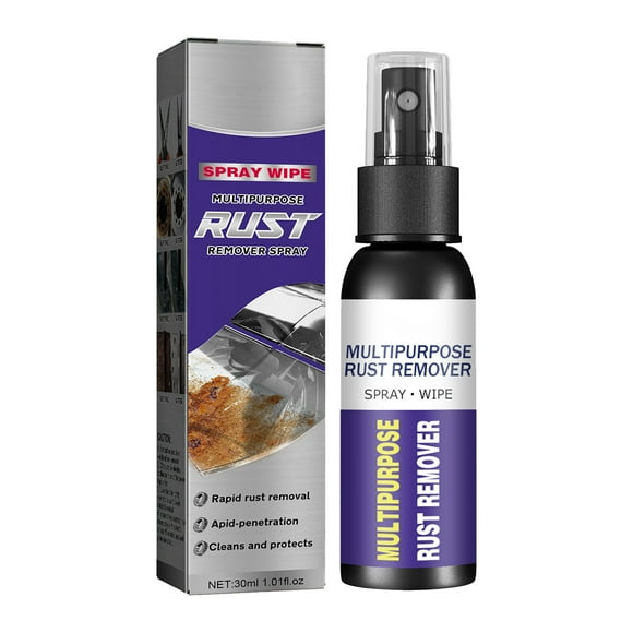 Clearance! Rust Remover Metal Rusts Remover Multi Purpose Anti Rusts Rusts Remover Repairs Car Chassis Rusts Converter Cleaning Rusts Dissolver For Car With Brush 30Ml, Rust Remover For Metal