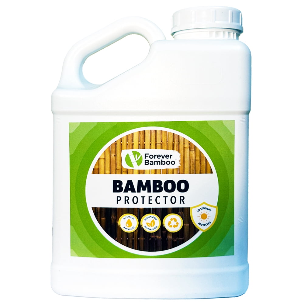Forever Bamboo Eco-friendly Bamboo Sealer 1 gal. Clear Premium Water-Based, UV and Water-Resistant Exterior Wood Sealer