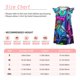 thumbnail image 3 of Fotbe Neon Free Play Vestido de Dormir para Niñas de 3 a 10 Años, Mangas Cortas, Estilo Princesa, Pijama Camisón con Mangas Voladas-XX-Large, 3 of 6