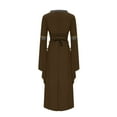 thumbnail image 5 of Hvot&aat Women Medieval Renaissance Dress Victorian Long Dress Costume Halloween Cosplay Retro Gowns, 5 of 6