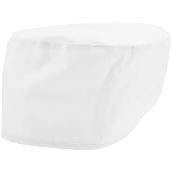 HOOWIFFY Breathable Cotton White Chef Hat for Restaurant Cooking and Kitchen Work Uniform