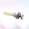 thumbnail image 4 of Miangastore 6pcs/Set Trumpet Repair Parts Finger Button with Spring CB101 (Silver), 4 of 8