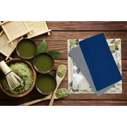 Ruvanti Cloth Napkins Set of 12, 18x18 inches Napkins Cloth Washable, Soft, Durable, Absorbent, Cotton Blend. Table Dinner Napkins Cloth for Hotel, Lunch, Restaurant, Wedding Parties - Blue & Grey