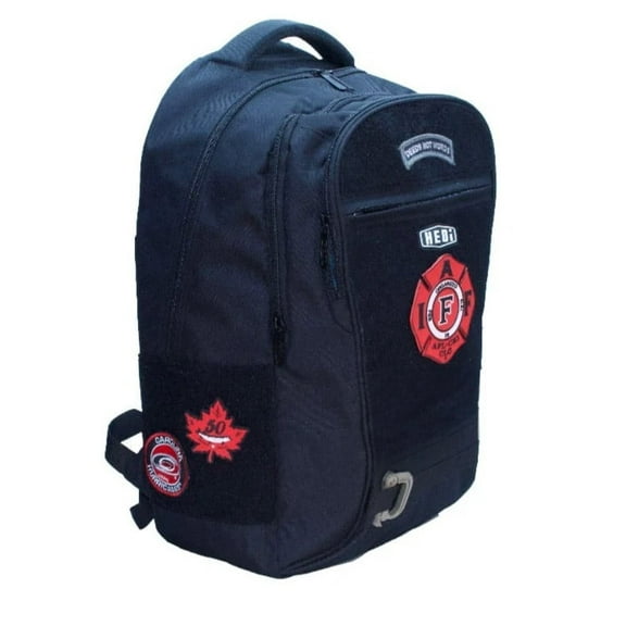 HEDi-PACK VOYAGER (Black) - Hook & Loop Backpack