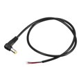 thumbnail image 1 of Unique Bargains 5.5mm x 2.1mm DC Power Extension Cable 90 Degree Angle Male Plug 0.5m 4pack, 1 of 5