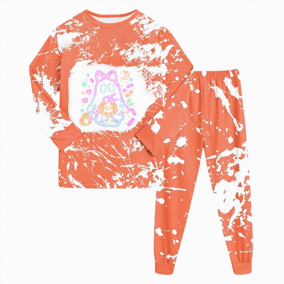 2Y Toddler Girls Short Sleeved Top Shorts Home Clothes Halloween Homewear Set School Pajamas Halloween Outfits For Baby Girls